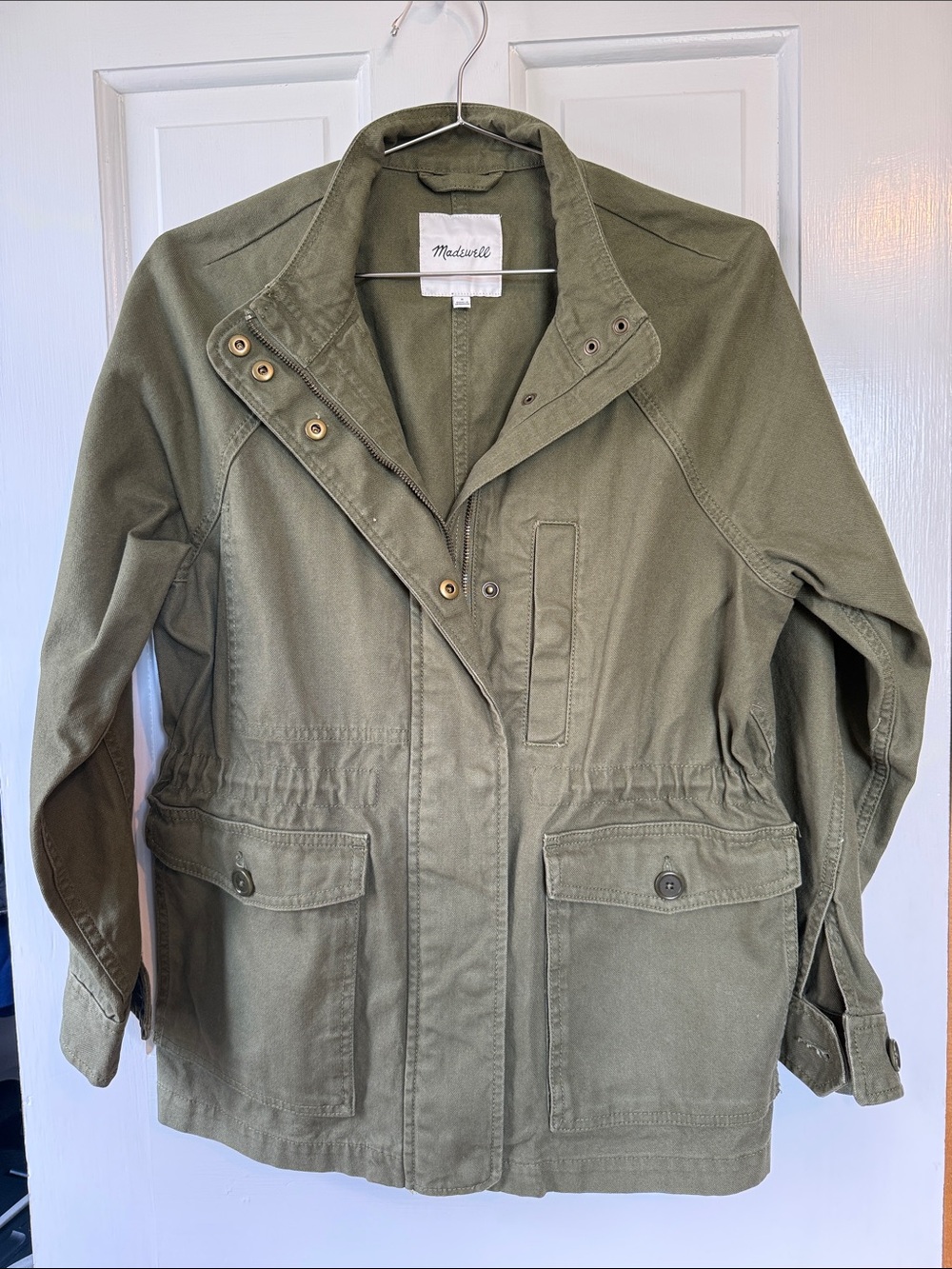 Madewell Northover Olive Utility Jacket